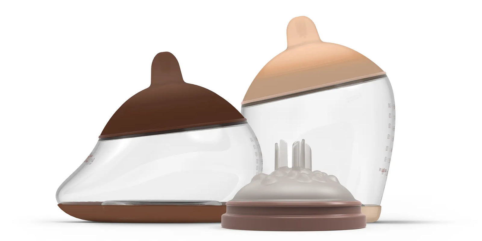 Emulait Anatomy and Classic bottle with Responsive Flow Valve